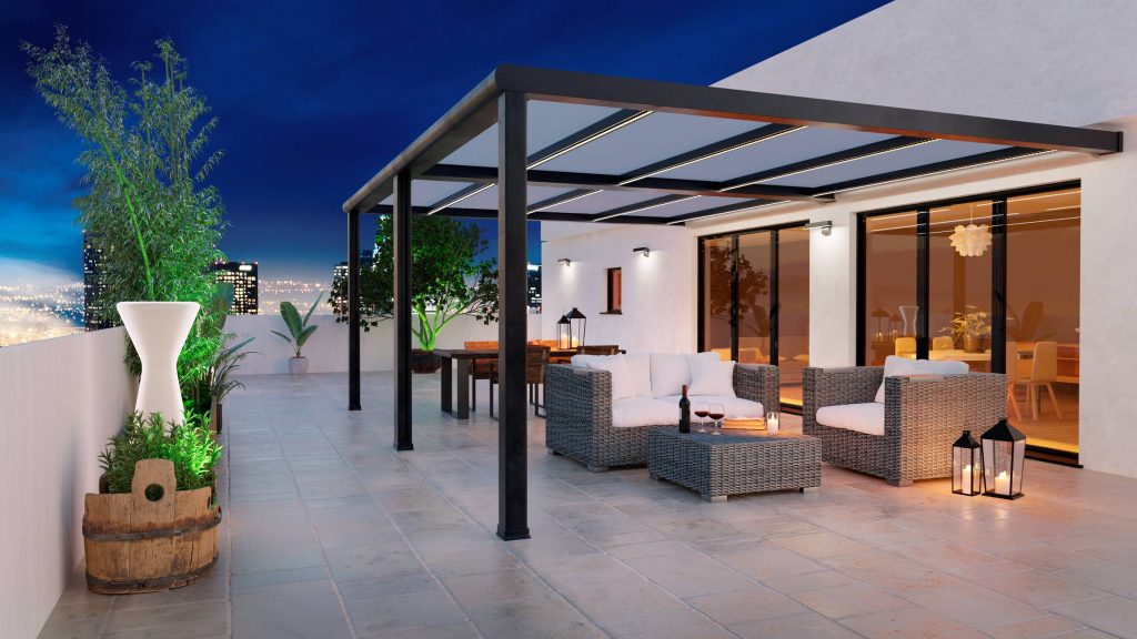 installer une pergola bioclimatique