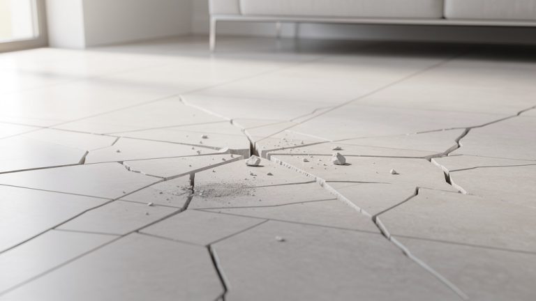Carrelage fissuré après 10 ans : causes, recours et 5 solutions efficaces