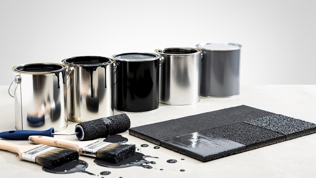 Les différents types de peinture pour goudron et bitume