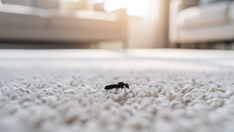 Petit insecte noir dans votre maison : comment l’identifier et s’en débarrasser ?