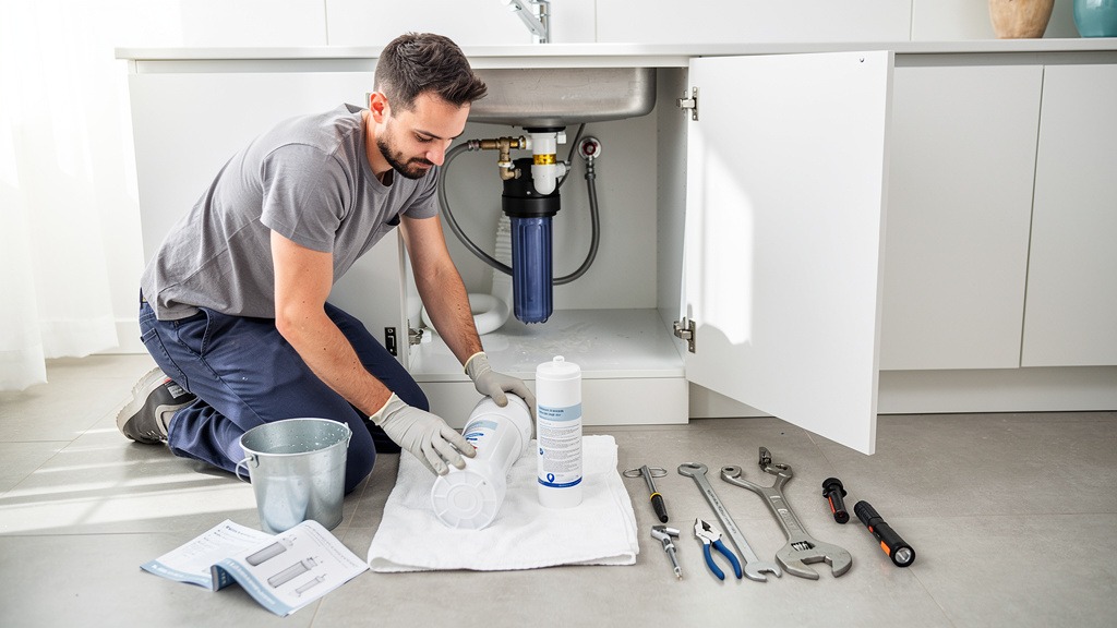 Préparation essentielle avant de remplacer le bloc filtration