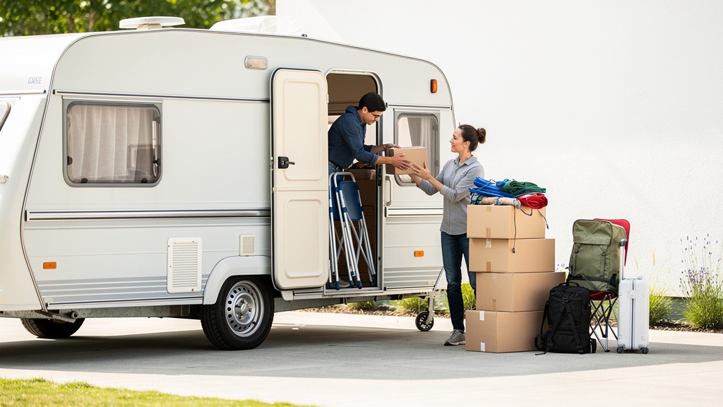 Vider la caravane : une étape indispensable avant les travaux