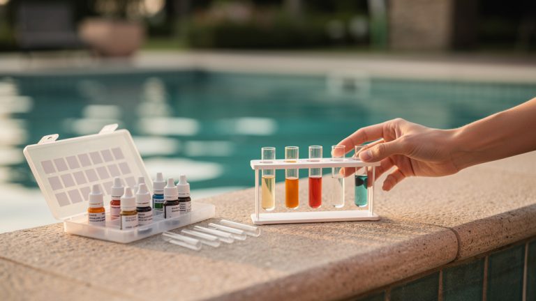 pH piscine trop haut : comment le faire baisser en 6 étapes ?