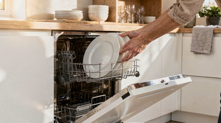 Présentation de la marque Focus : électroménager pour la maison Lave-vaisselle encastré ouvert